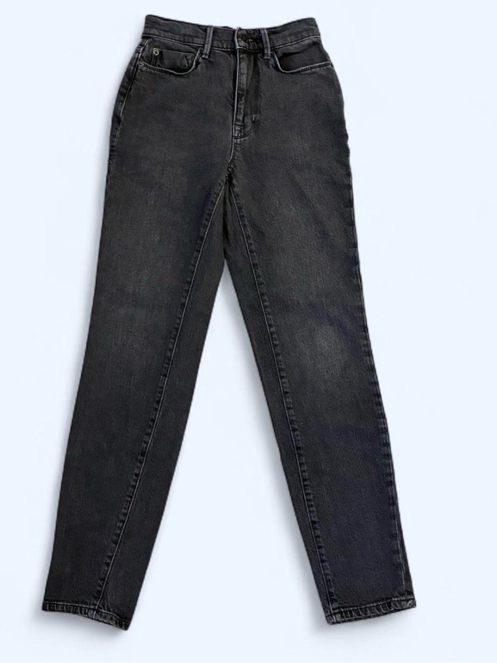 BDG Urban Outfitters black jeans High rise stretch mom jean Size 24 Like new